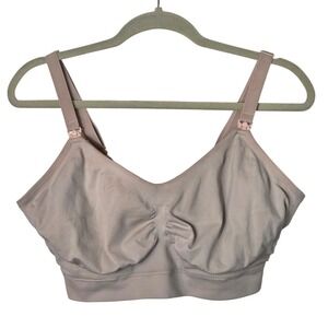 Kindred Bravely Nursing Bra Wireless Comfort Sleep Bra‎ Large Busty Adjustable